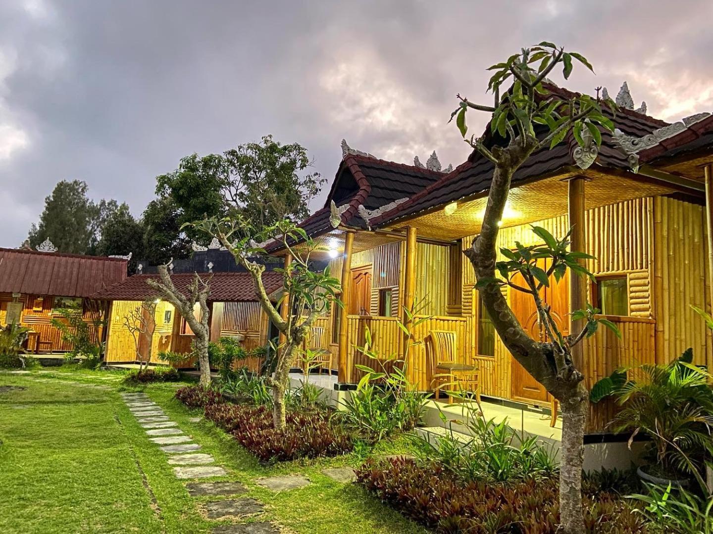 Hotel D'Yoga Bamboo House à Kintamani Extérieur photo