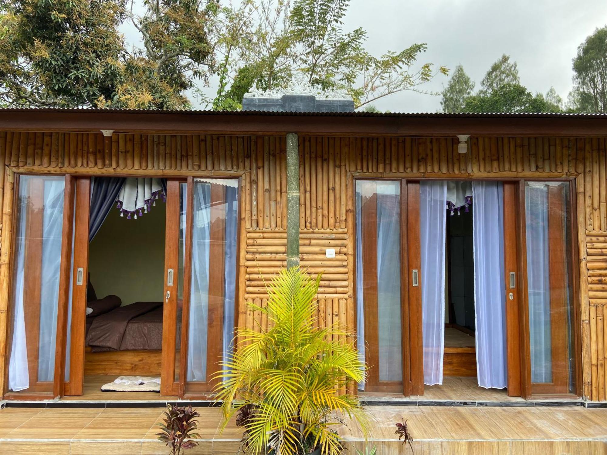 Hotel D'Yoga Bamboo House à Kintamani Extérieur photo