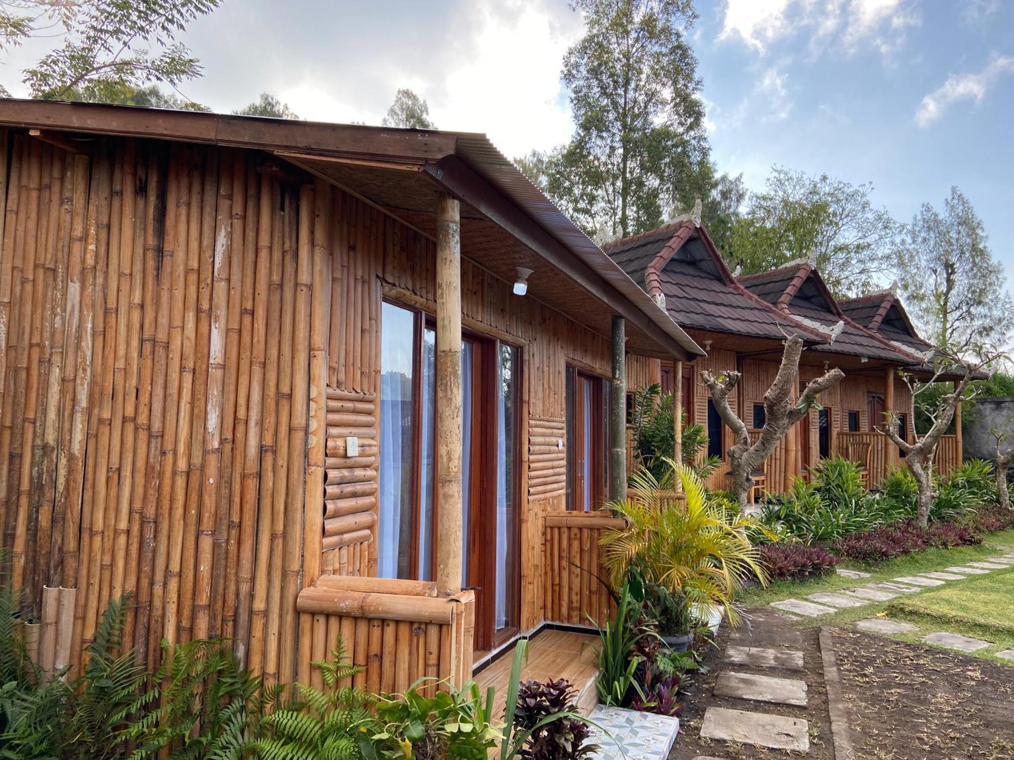 Hotel D'Yoga Bamboo House à Kintamani Extérieur photo