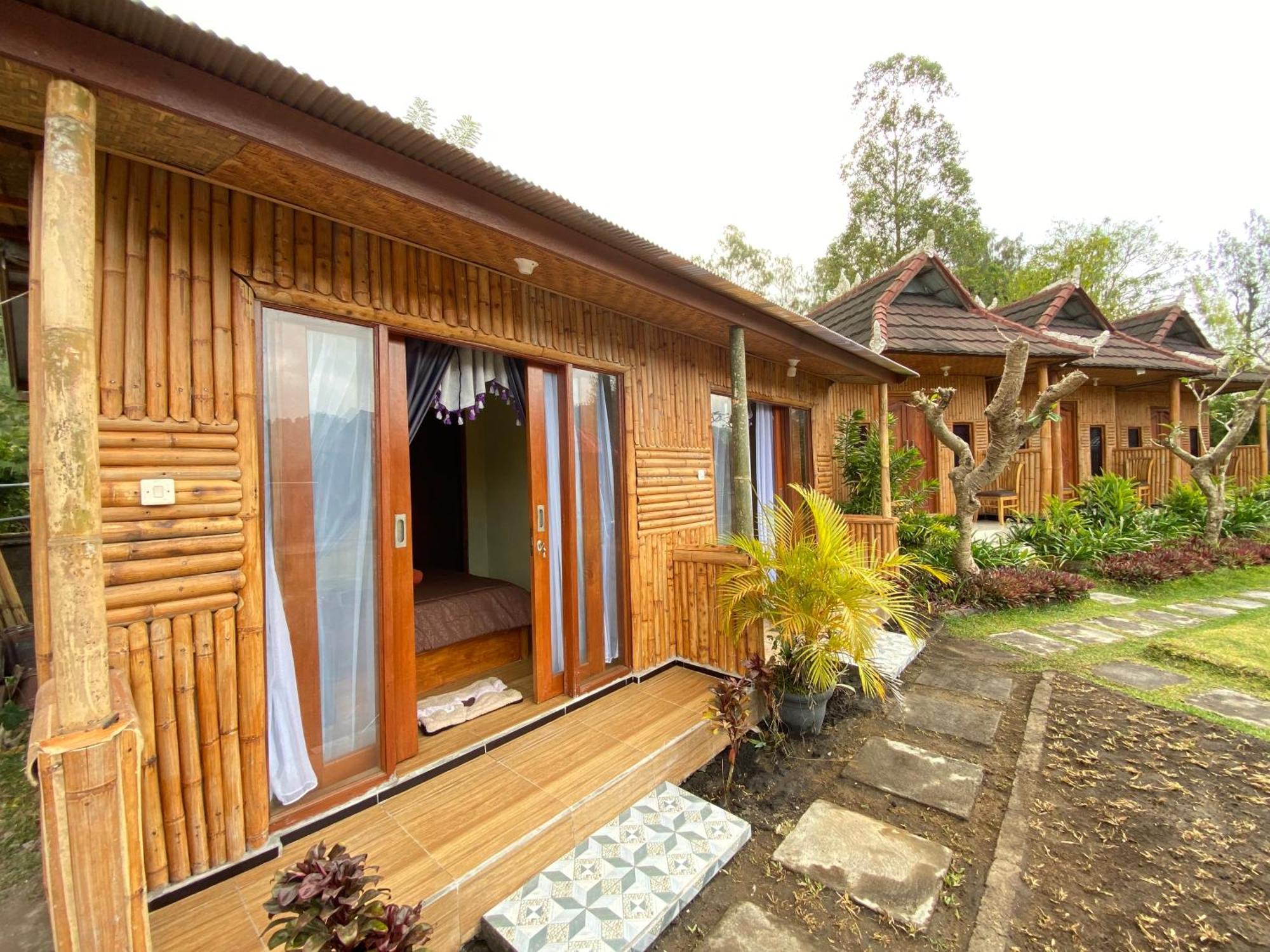 Hotel D'Yoga Bamboo House à Kintamani Extérieur photo