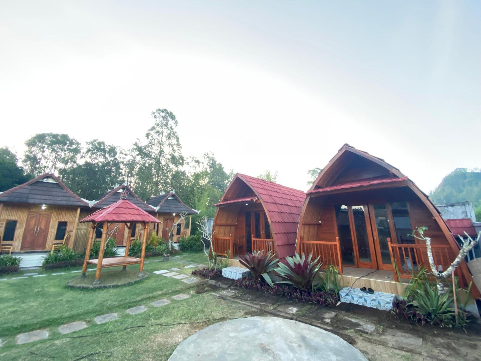 Hotel D'Yoga Bamboo House à Kintamani Extérieur photo