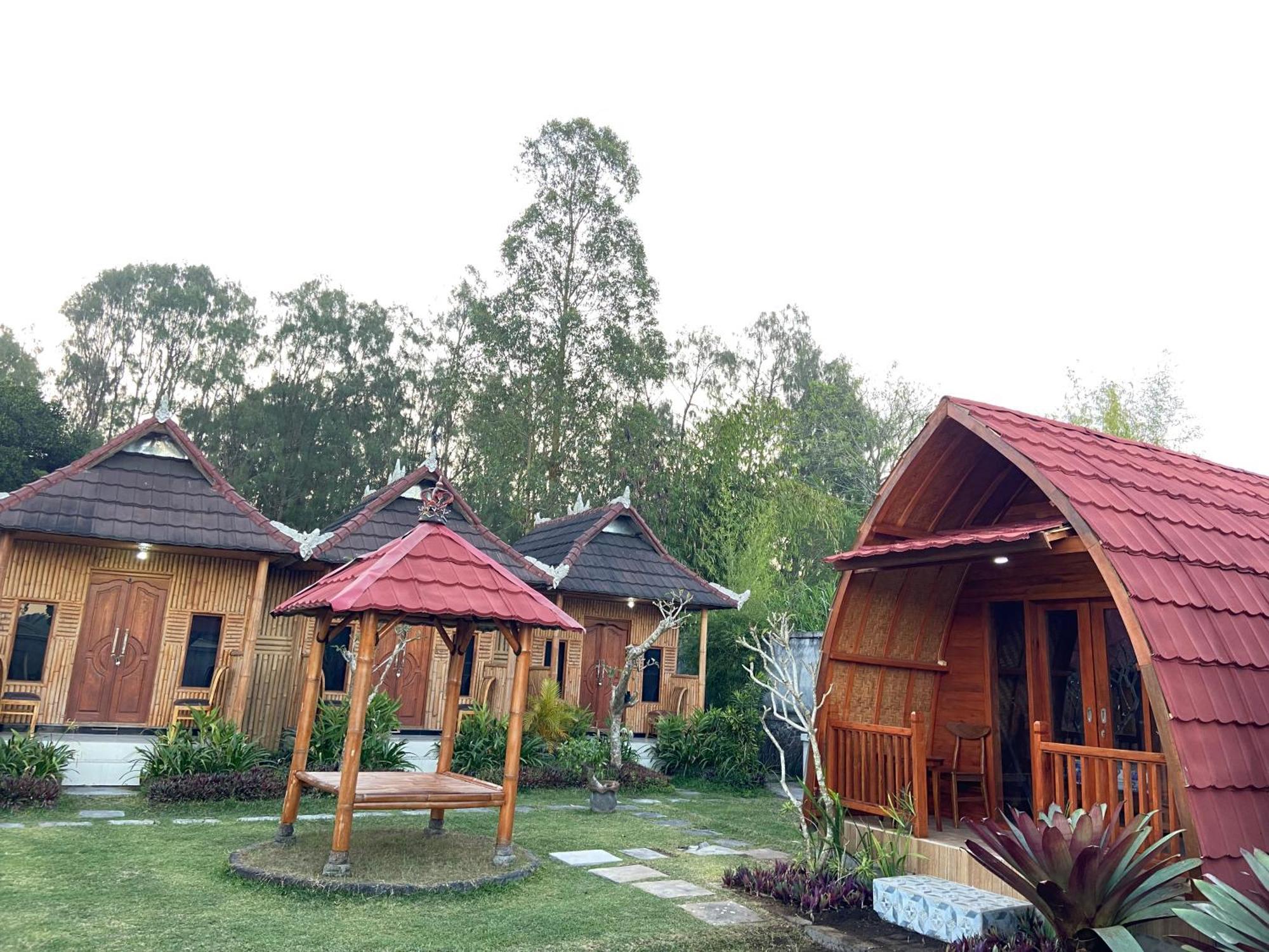 Hotel D'Yoga Bamboo House à Kintamani Extérieur photo